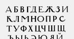 Význam písmen modernej ruskej abecedy
